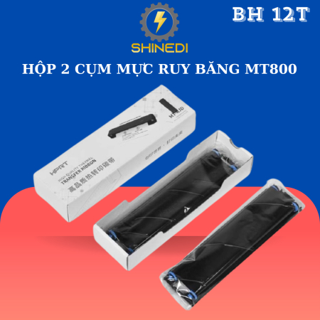 Mực ruy băng dành cho máy in MT800 in đậm rõ lưu mực lâu dài.