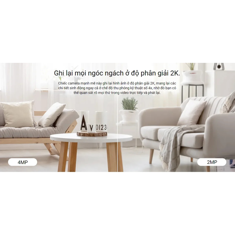 Camera EZVIZ C6N 4MP không dây trong nhà mới nhất