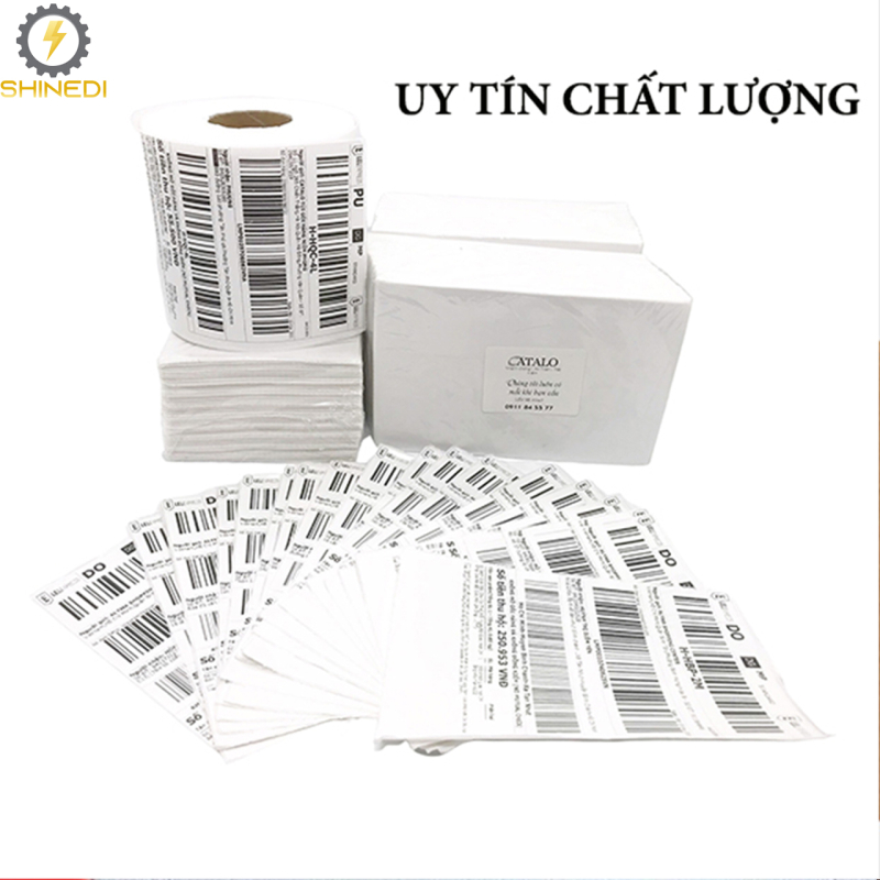 Giấy in nhiệt A6 SHINEDI 1 tệp 500 tờ 