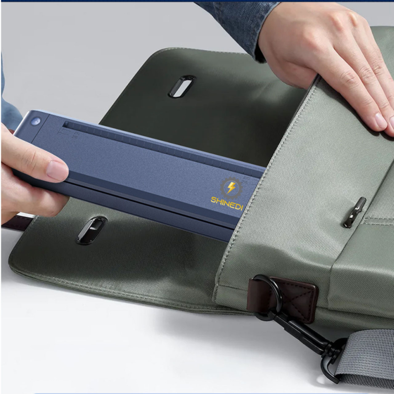 Máy in A4 giấy thường XL-P808 SHINEDI sạc pin nhỏ gọn nhẹ nhàng dễ dàng mang đi in bất cứ lúc nào bất cứ nơi đâu bạn muốn.