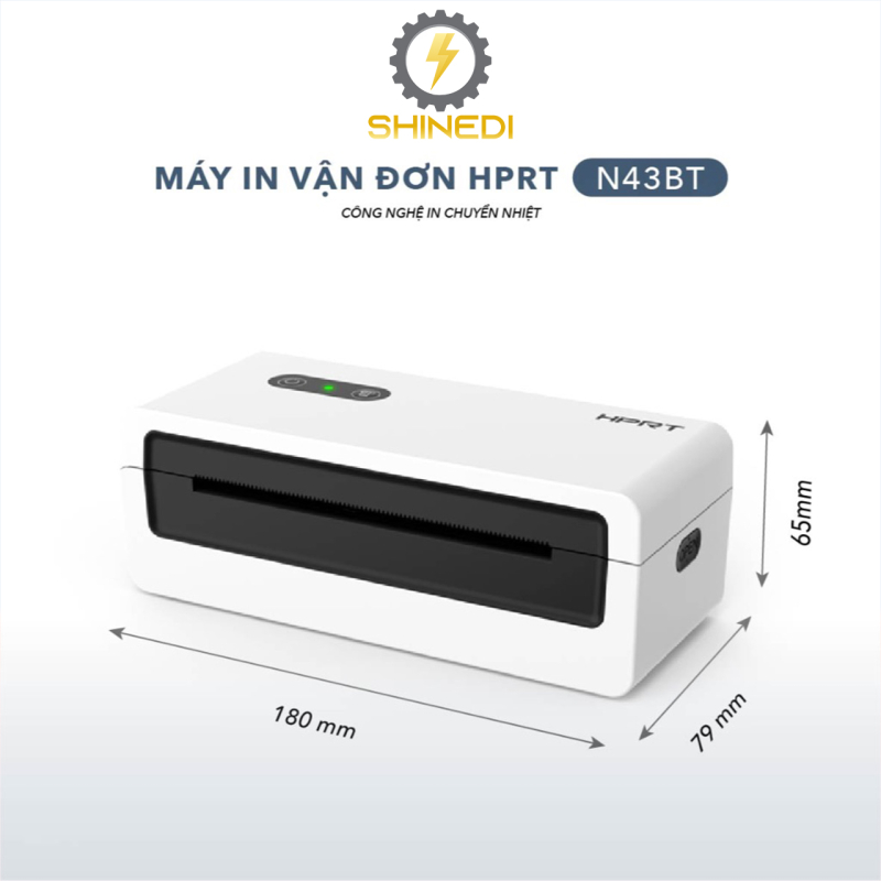 Máy in nhiệt mini bluetooth N43BT SHINEDI 