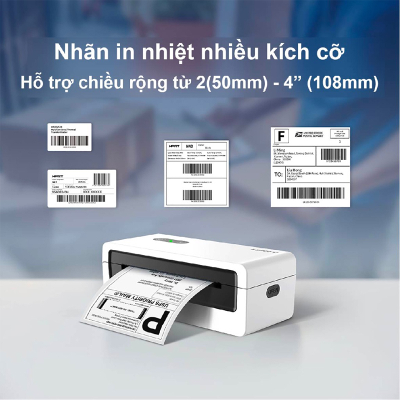 Máy in nhiệt mini bluetooth N43BT SHINEDI 