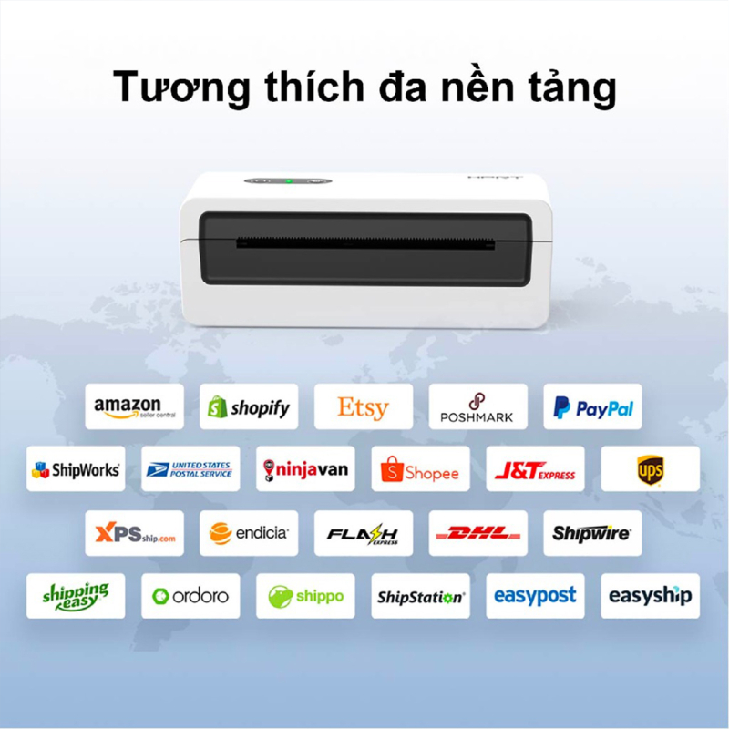 Máy in nhiệt mini bluetooth N43BT SHINEDI 