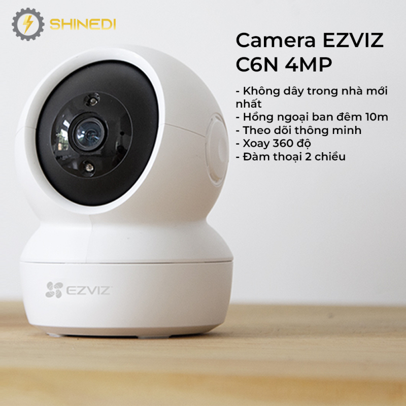 Camera EZVIZ C6N 4MP không dây trong nhà mới nhất